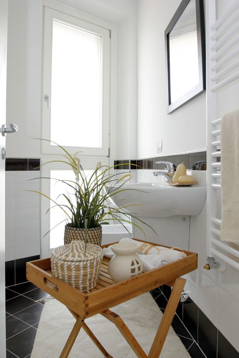 f fusinato bagno Bilocale open space con ampi loggiati
